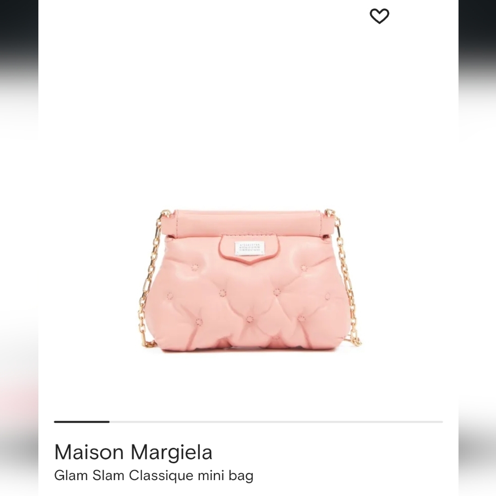 Maison Margiela Glam Slam Classique Mini Bag Pink